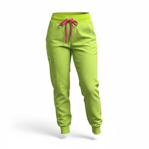 Figs Zamora joggers in Limeaid 😎 🍋🟩